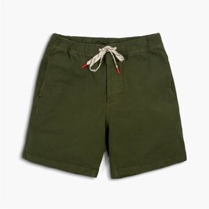 Topo Designs Dirt Short (Olive Green) - Men's Large